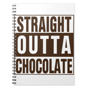 Carnet Chocolate Straight Outta Brown
