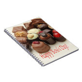 Carnet Chocolats du jour du patron heureux (Côté Droit)