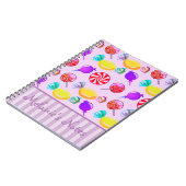 Carnet Choisir et mélanger des bonbons Personnalisés (Côté gauche)