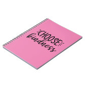 Carnet Choisir la gentillesse (Côté gauche)