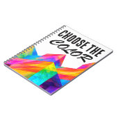 Carnet Choisissez la couleur (Côté gauche)