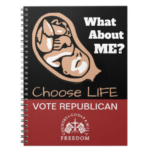 Carnet Choisissez Life Vote Républicain