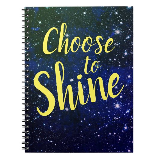 Carnet Choisissez Shine Stars Cosmos (Devant)