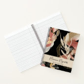 Carnet Choix de l'artiste Abstrait artistique avec nom (Intérieur)