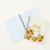 Carnet "Choose Joy" Tournesol Journal/Carnet (Intérieur)