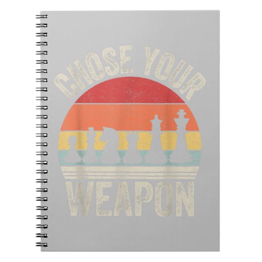 Carnet Choose Your Weapon (Devant)