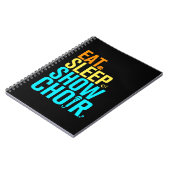 Carnet Chorale du spectacle du sommeil (Côté gauche)