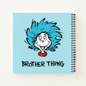 Carnet Chose Un Chose Deux Frère Chose (Dos)