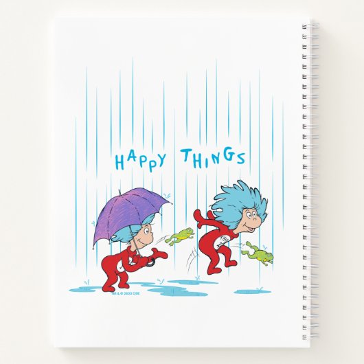 Carnet Chose Une Chose Deux Choses Heureuses (Dos)