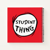 Carnet Chose Une Chose Deux Élève Chose dans le Chapeau (Dos)