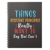 Carnet choses assistant principal veut vraiment dire cade (Devant)