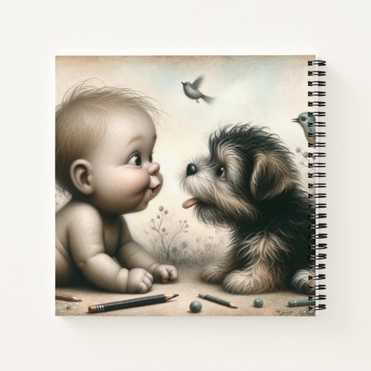 Carnet Choses drôles que mon enfant a faites (Dos)