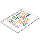 Carnet Choses Mignonnes Que Mes Enfants Ont Dites - Mémoi (Côté gauche)