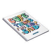 Carnet Choses Mignonnes Que Mon Enfant a Dites Personnali (Côté Droit)