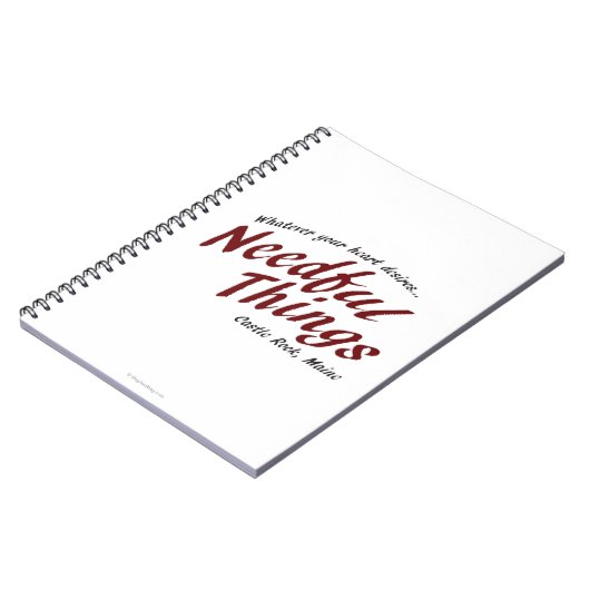 Carnet Choses nécessaires (Côté gauche)