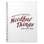 Carnet Choses nécessaires (Devant)