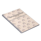 Carnet Choses Personnalisées Que Je Ne Devrais Pas Dire À (Côté Droit)