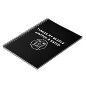 Carnet Choses que mon beagle a reniflées & aboyées (Côté gauche)