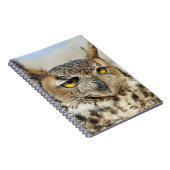 Carnet Chouette à cornes (Bubo virginianus) (Côté Droit)