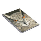 Carnet Chouette à grande corne (Côté Droit)