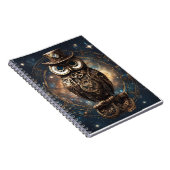 Carnet Chouette à vapeur (Côté Droit)