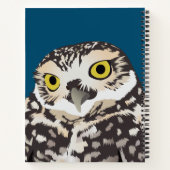 Carnet Chouette bractée (Dos)