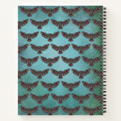 Carnet Chouette colorée en mosaïque (Dos)