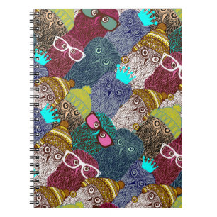 Carnet Chouette dans la couronne