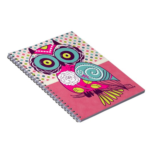 Carnet Chouette d'art populaire à la mode (Côté Droit)