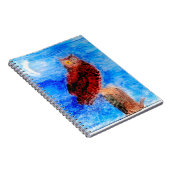 Carnet Chouette de la lune d'oiseaux (Côté Droit)