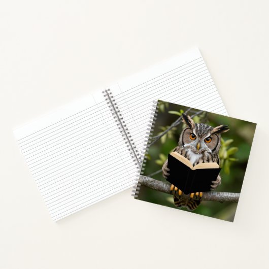 Carnet Chouette de lecture (Intérieur)
