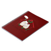 Carnet Chouette de Noël Be Accueil mignonne (Côté gauche)