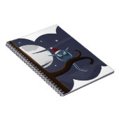 Carnet chouette de noël effrayant (Côté Droit)