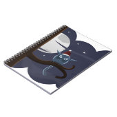 Carnet chouette de noël effrayant (Côté gauche)