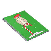 Carnet Chouette de Noël mignonne (Côté Droit)