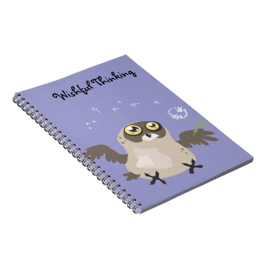 Carnet Chouette de pensée désirable~carnet (Côté Droit)
