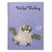 Carnet Chouette de pensée désirable~carnet (Devant)