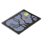 Carnet Chouette d'Halloween éffrayante (Côté gauche)
