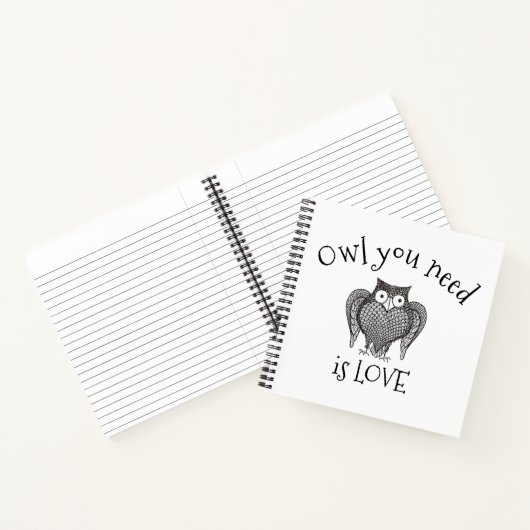 Carnet Chouette dont vous avez besoin (Intérieur)