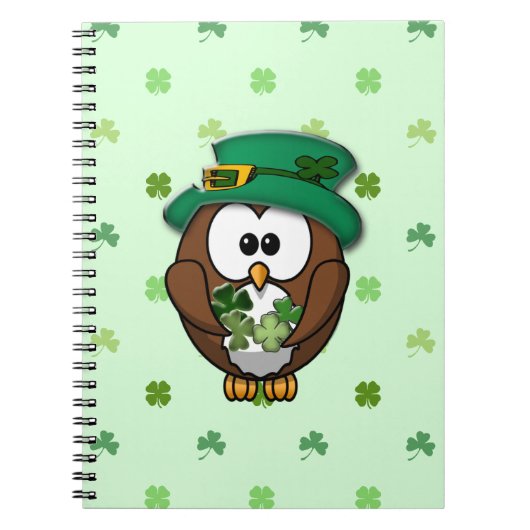 Carnet Chouette épervière de St Patrick (Devant)