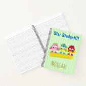 Carnet Chouette étoilée (Intérieur)
