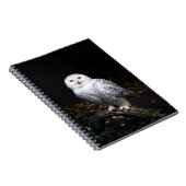 Carnet Chouette hivernale majestueuse (Côté Droit)