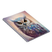 Carnet Chouette Imaginaire Dreamy Couleurs pastel doux (Côté Droit)