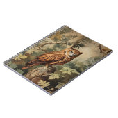 Carnet Chouette majestueuse dans une forêt (Côté gauche)