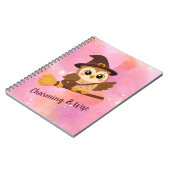 Carnet Chouette mignonne (Côté gauche)