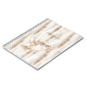 Carnet Chouette mignonne avec des lunettes (Côté gauche)