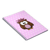 Carnet chouette princesse (Côté Droit)