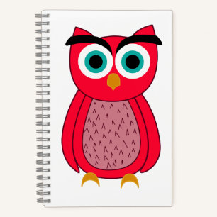 Carnet Chouette Rose Mignonne