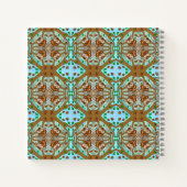 Carnet Chouette tirée à la main Mandala (Dos)