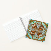 Carnet Chouette tirée à la main Mandala (Intérieur)